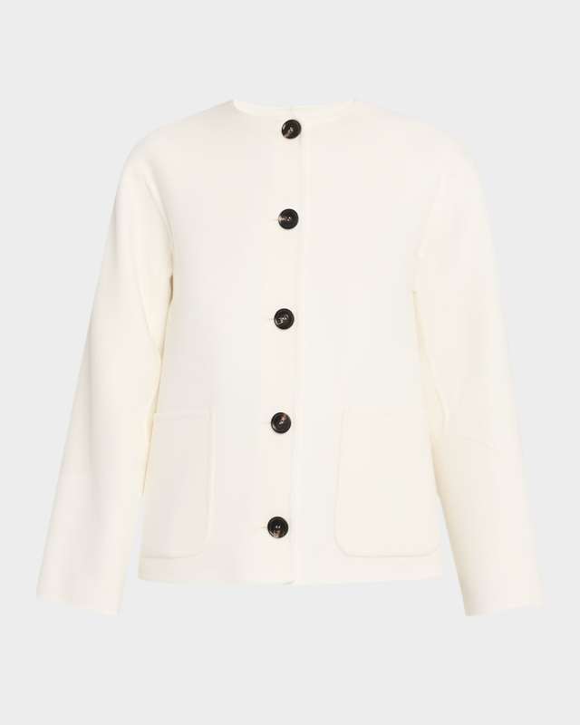 Navid Double Cashmere Single-Breasted Jacket